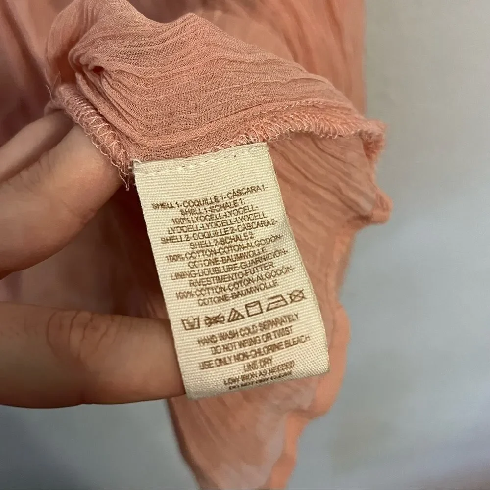 Free People Rose Pink Sleeveless Top